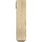 Ekena Millwork Traditional Craftsman Rough Sawn Bracket w/ Offset Brace, Douglas Fir, 6"W x 26"D x 26"H BKT0604X26X26TRA04RDF - alternate 4